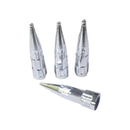 SİBOP KAPAĞI METAL KURŞUN TİP SİVRİ 4LÜ SET ERN00601-5 SÜSLEN