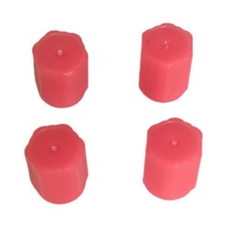 SİBOP KAPAĞI PLASTİK FOSFORLU KIRMIZI 2Lİ TAKIM ERN00601-8 SÜSLEN