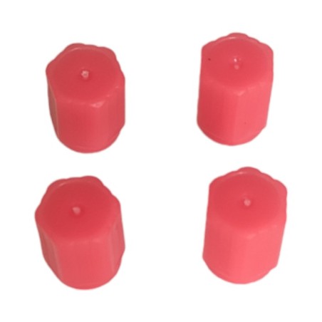 SİBOP KAPAĞI PLASTİK FOSFORLU KIRMIZI 2Lİ TAKIM ERN00601-8 SÜSLEN