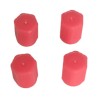 SİBOP KAPAĞI PLASTİK FOSFORLU KIRMIZI 2Lİ TAKIM ERN00601-8 SÜSLEN