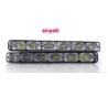 GÜNDÜZ LEDİ FARI DİKDÖRTGEN 6 LEDLİ METAL SİNYALLİ 170X20X40MM 0806017