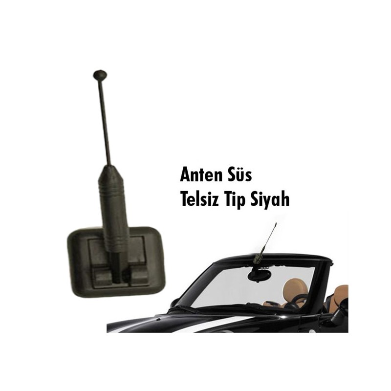 ANTEN SÜS TELSİZ TİP MİNİ SİYAH 0040936 CARUB