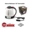 KAHVE MAKİNESİ KETTLE MODEL EV TİP TERMOSTATLI 12V 1 LT 2910105 CARUB