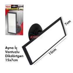 AYNA MERCEK VANTUZLU DİKDÖRTGEN 15X7CM 0221163 CARUB