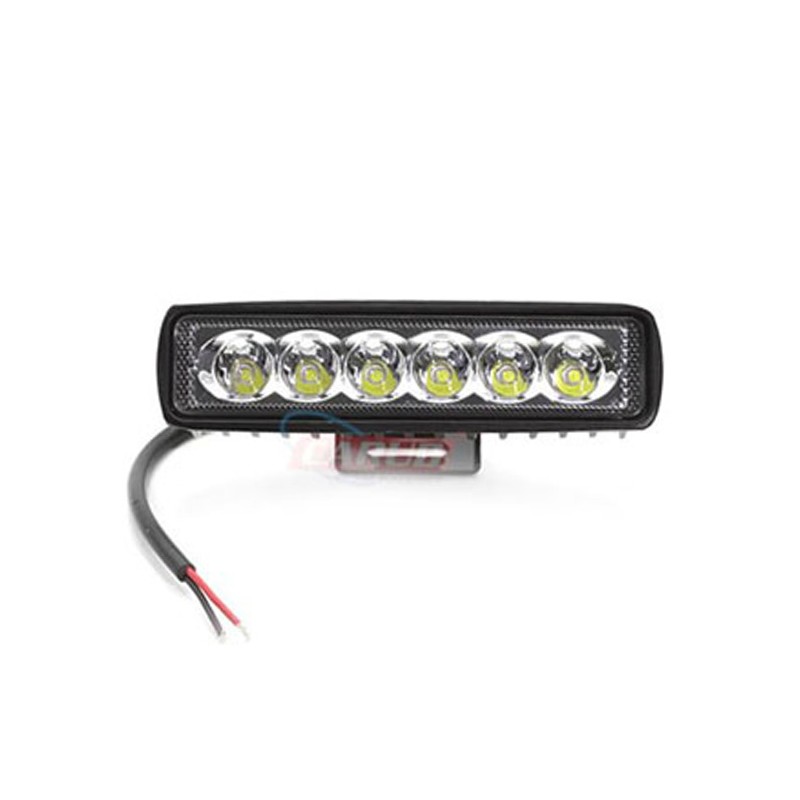 GÜNDÜZ LEDİ FARI DİKDÖRTGEN 6 LEDLİ METAL 10-30V 18W 150X40MM 3010568