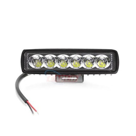 GÜNDÜZ LEDİ FARI DİKDÖRTGEN 6 LEDLİ METAL 10-30V 18W 150X40MM 3010568