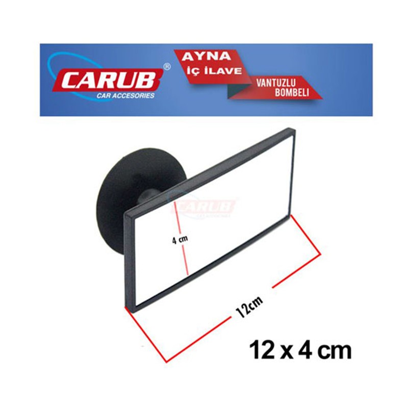 AYNA MERCEK VANTUZLU DİKDÖRTGEN 12X4CM OPTİCAL 0221170 CARUB