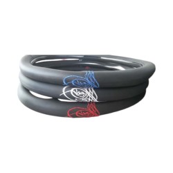 DİREKSİYON KILIFI 38CM LÜX NAKIŞLI TUĞRA KIRMIZI 0408015 KGN