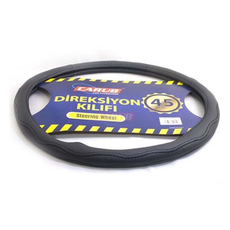 DİREKSİYON KILIFI 45CM FOSFORLU SADE SİYAH 1830261 CARUB
