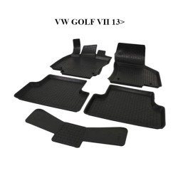 PASPAS 4D KAUÇUK ORJİNAL MODEL VW GOLF 7 2013 SONRASI SİYAH 9116-001 İ