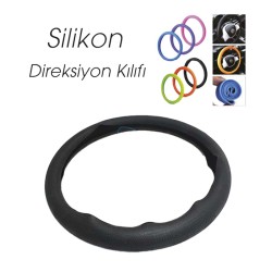 DİREKSİYON KILIFI 38CM SİLİKONLU SİYAH 1832060 CARUB