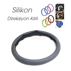 DİREKSİYON KILIFI 38CM SİLİKONLU GRİ 1832061 CARUB