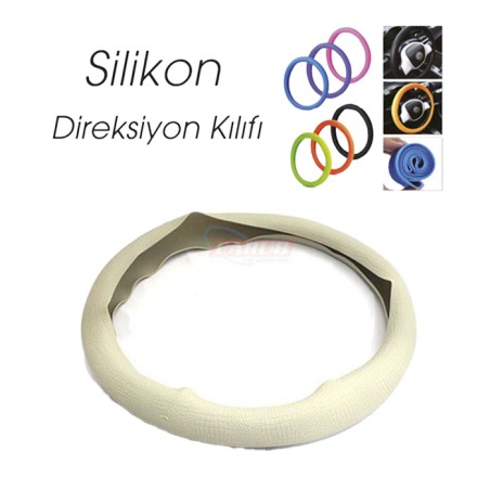 DİREKSİYON KILIFI 38CM SİLİKONLU BEJ 1832063 CARUB