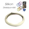 DİREKSİYON KILIFI 38CM SİLİKONLU BEJ 1832063 CARUB