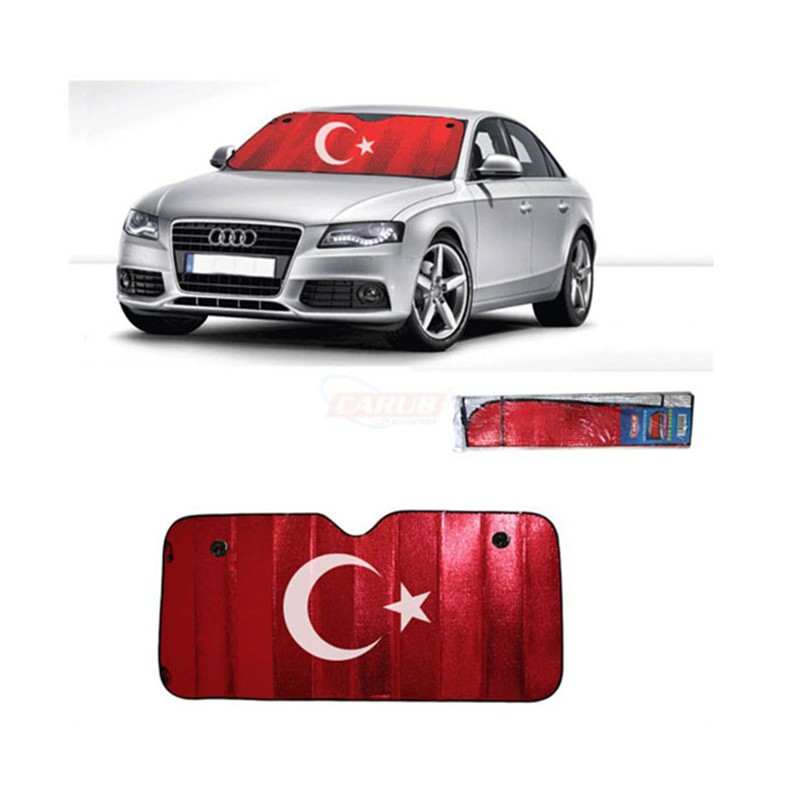 KATLANIR GÜNEŞLİK METALİZE KÜÇÜK 130X60CM AYYILDIZ 4956021 CARUB