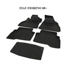 PASPAS 4D KAUÇUK ORJİNAL MODEL FIAT FİORİNO 08 SONRASI SİYAH İTİBAR 91