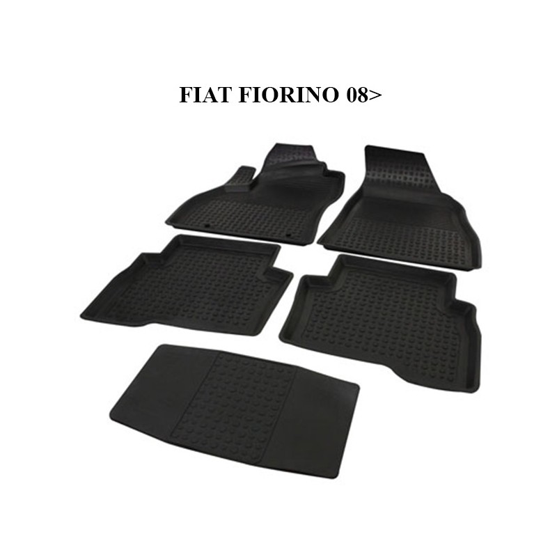 PASPAS 4D KAUÇUK ORJİNAL MODEL FIAT FİORİNO 08 SONRASI SİYAH İTİBAR 91