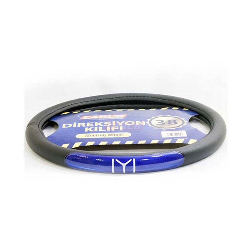 DİREKSİYON KILIFI 38CM FOSFORLU MAVİ KAYI BAYRAK 1842025 CARUB