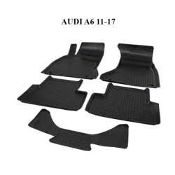 PASPAS 4D KAUÇUK ORJİNAL MODEL AUDI A6 11 17 SİYAH İTİBAR 9128-001 İTİ