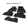 PASPAS 4D KAUÇUK ORJİNAL MODEL NISSAN QASHQAİ 14 17 SİYAH 9101-001 İTİ