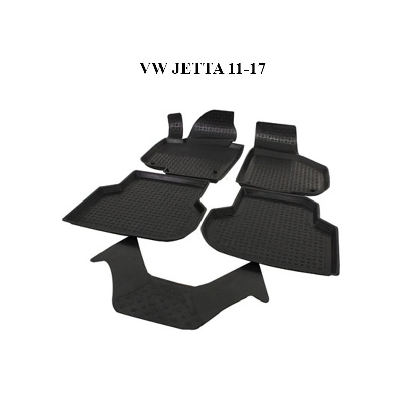 PASPAS 4D KAUÇUK ORJİNAL MODEL VW JETTA SİYAH 2011 2017 9109-001 İTİBA