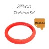 DİREKSİYON KILIFI 38CM SİLİKONLU MASAJLI KIRMIZI 1832070 CARUB