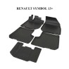 PASPAS 4D KAUÇUK ORJİNAL MODEL RENAULT SYMBOL 3 2013 SONRASI SİYAH 914