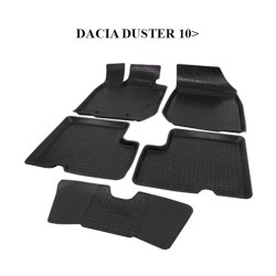 PASPAS 4D KAUÇUK ORJİNAL MODEL DACIA DUSTER 2010 SONRASI SİYAH 9147-00