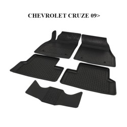PASPAS 4D KAUÇUK ORJİNAL MODEL CHEVROLET CRUZE 09 SONRASI SİYAH 9120-0