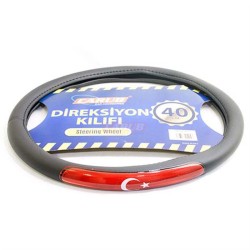 DİREKSİYON KILIFI 40CM FOSFORLU TÜRK BAYRAKLI 1841425 CARUB
