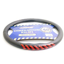 DİREKSİYON KILIFI 40CM FOSFORLU KIRMIZI 1841429 CARUB