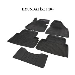 PASPAS 4D KAUÇUK ORJİNAL MODEL HYUNDAI İX35 2010 SONRASI SİYAH 9132-00
