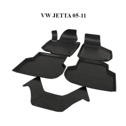 PASPAS 4D KAUÇUK ORJİNAL MODEL VW JETTA 2005 2011 SİYAH 9114-001 İTİBA