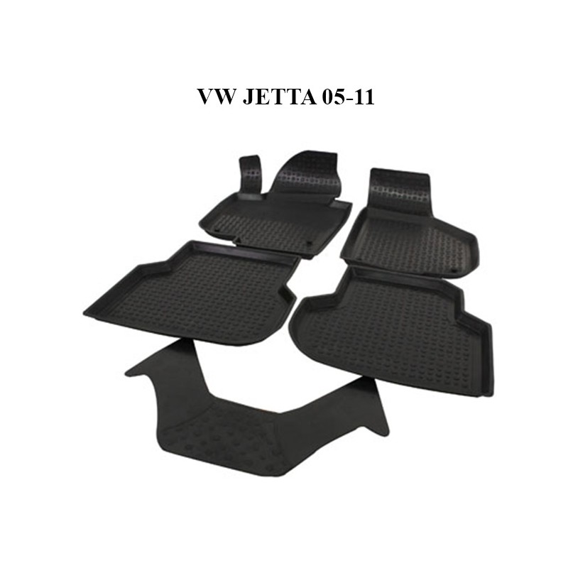 PASPAS 4D KAUÇUK ORJİNAL MODEL VW JETTA 2005 2011 SİYAH 9114-001 İTİBA