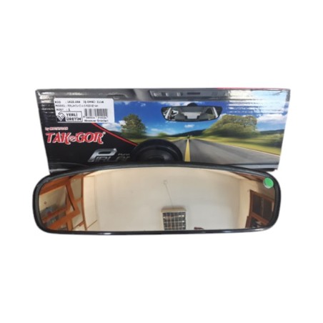 AYNA İÇ DİKİZ VANTUZLU KİVA 5 PIRLANTA 249X64MM R320 NORMAL SİYAH 1 62