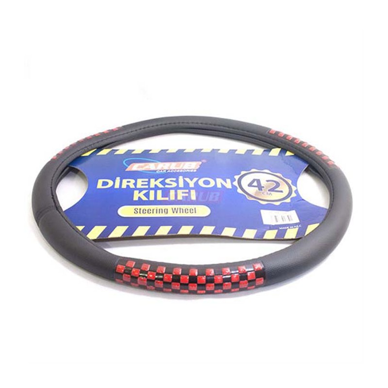 DİREKSİYON KILIFI 42CM FOSFORLU KIRMIZI 1841389 CARUB
