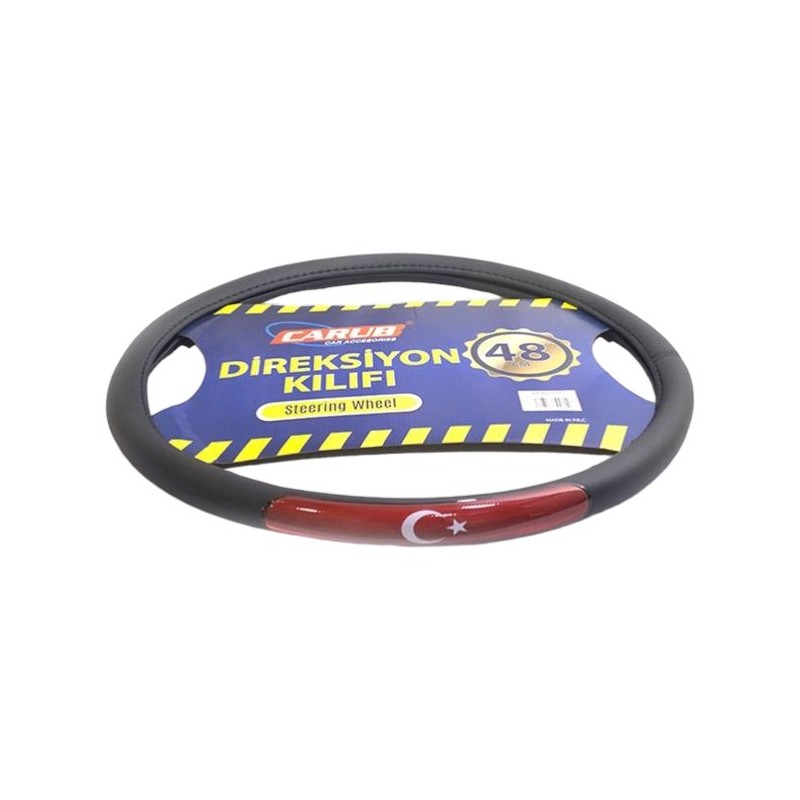 DİREKSİYON KILIFI 48CM FOSFORLU TÜRK BAYRAK 1830281 CARUB
