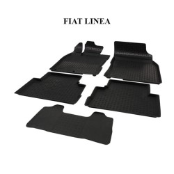 PASPAS 4D KAUÇUK ORJİNAL MODEL FIAT LİNEA SİYAH İTİBAR 9161-001 İTİBAR