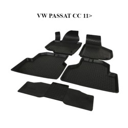 PASPAS 4D KAUÇUK ORJİNAL MODEL VW PASSAT CC 11 SONRASI SİYAH İTİBAR 91