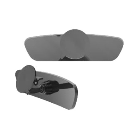 AYNA İÇ DİKİZ VANTUZLU KİVA 4 PIRLANTA 212X59MM R320 NORMAL SİYAH 1 62