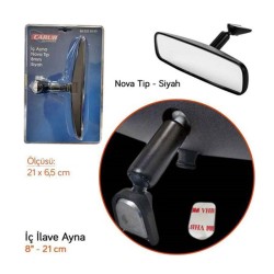 AYNA İÇ DİKİZ RENAULT 9 BROADWAY RENO R9 TİP 8MM SİYAH 0225003 CARUB