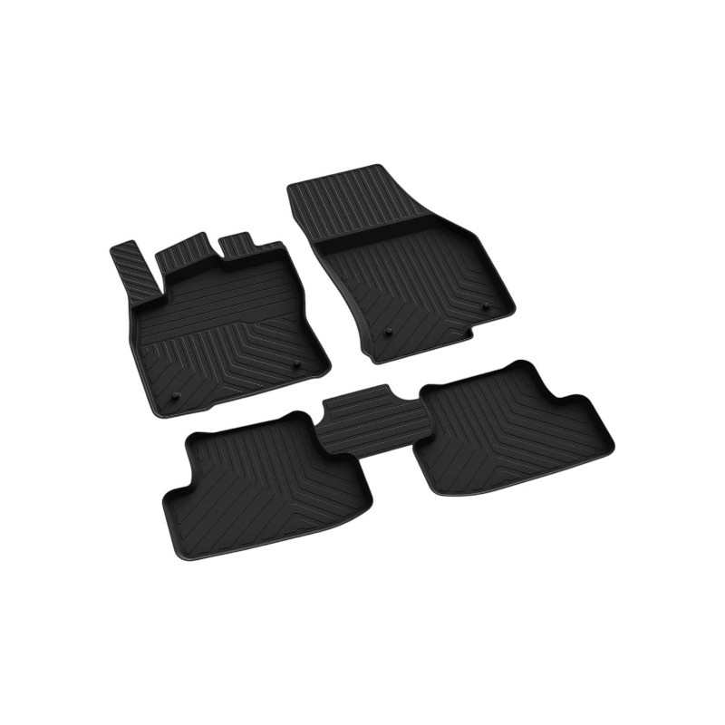 PASPAS 4D KAUÇUK ORJİNAL MODEL VW T-ROC SİYAH 2019 SONRASI 9173 9173-0
