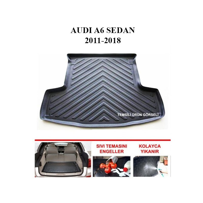 BAGAJ HAVUZU AUDI A6 SEDAN SİYAH 2011-2018 LDR 1115 1107K BH1107K KUZE