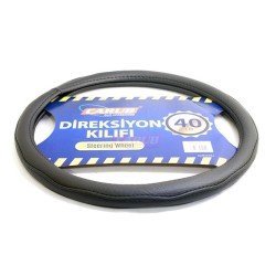 DİREKSİYON KILIFI 40CM SADE SİYAH 1841424 CARUB