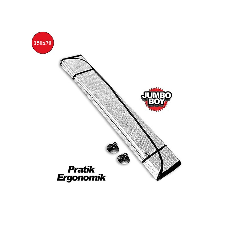 KATLANIR GÜNEŞLİK METALİZE ORTA 140x70CM GÜMÜŞ BALONLU PMX 114-002 FD3