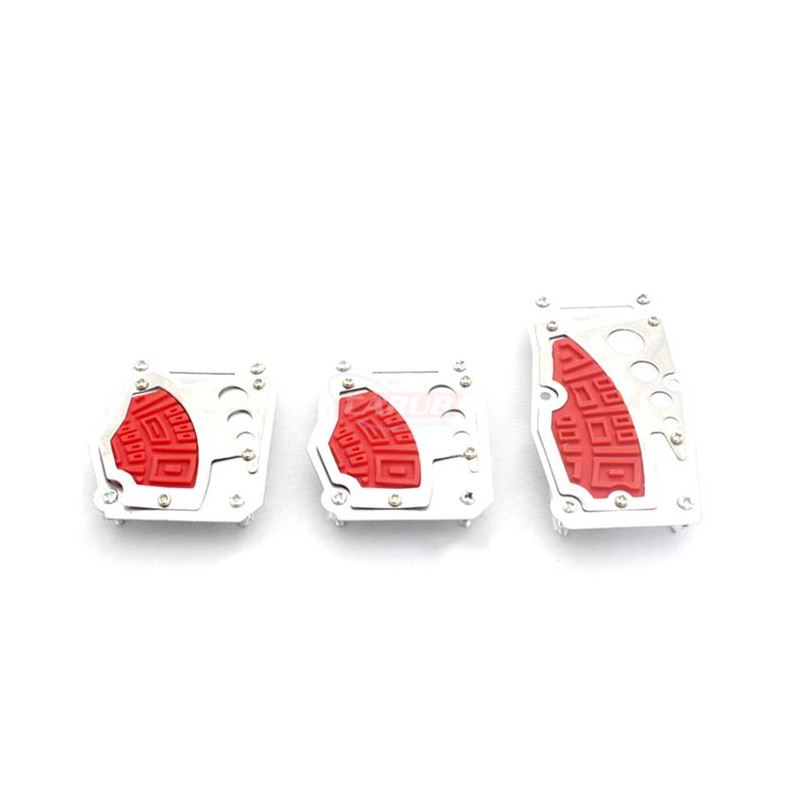 PEDAL SETİ ÜNİVERSAL GENİŞ TİP KIRMIZI 4922402 CARUB