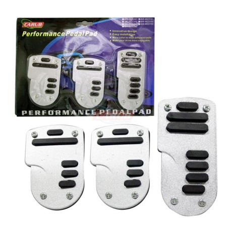 PEDAL SETİ ÜNİVERSAL DAR TİP SİYAH 4923101 CARUB