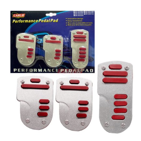 PEDAL SETİ ÜNİVERSAL DAR TİP KIRMIZI 4923102 CARUB