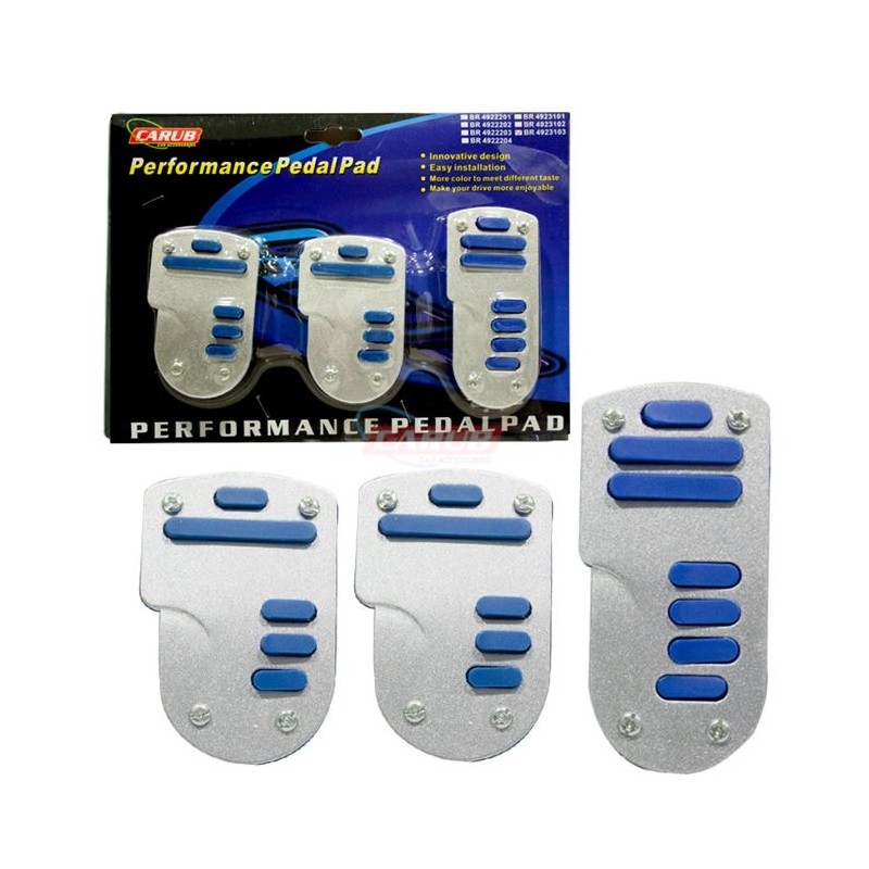 PEDAL SETİ ÜNİVERSAL DAR TİP MAVİ 4923103 CARUB