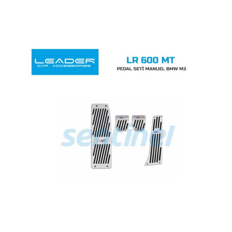 PEDAL SETİ ORJ. MODEL DÖKÜM BMW M3 MANUEL LR 600 MT LR-600-MT LEADER